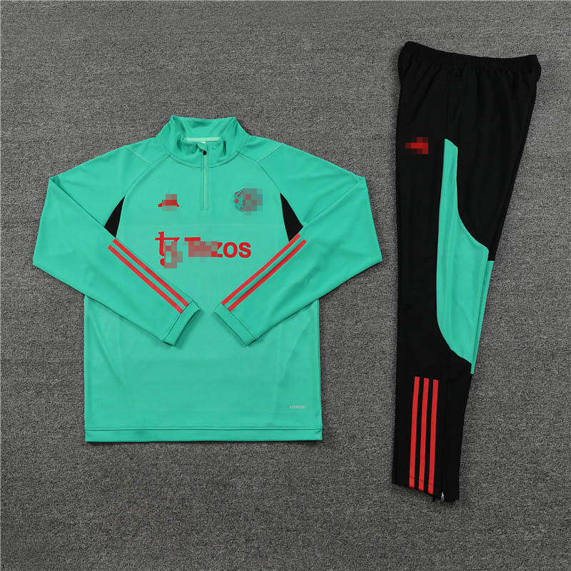 Sudadera de Entrenamiento Manchester United 2023/2024 Verde Kit